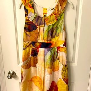 Leifdottir Floral Silk Dress size 8